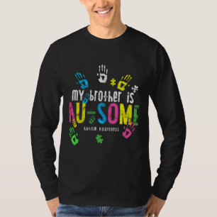 T-shirt Mon Frère Est Au Sensibilisation sur l'autisme
