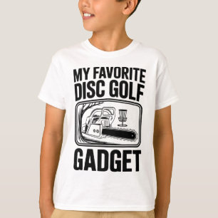 T-shirt Mon gadget préféré de disc golf - Blague sur la tr