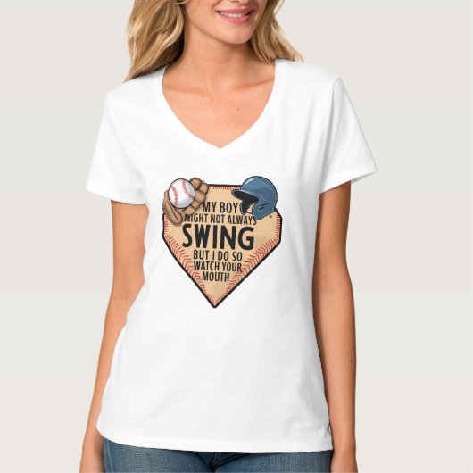 T-shirt Mon Garçon Ne Chantera Peut-Être Pas Toujours, Mai (Devant)