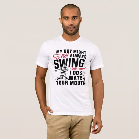 T-shirt Mon Garçon Ne Chantera Peut-Être Pas Toujours, Mai (Devant entier)