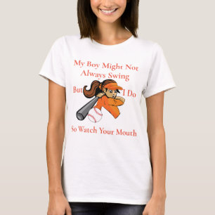 T-shirt Mon Garçon Ne Swing Pas Toujours Thunder_Cove