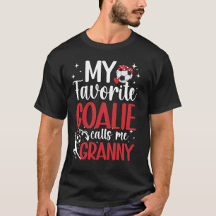 T-shirt Mon gardien de but favori de football gardien de f