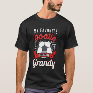 T-shirt Mon gardien favori m'appelle joueur de football Gr
