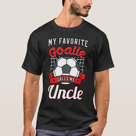 T-shirt Mon gardien favori M'Appelle Tio Soccer Player Unc (Devant)