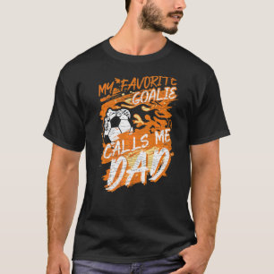 T-shirt Mon gardien préféré m'appelle Papa Football Père F
