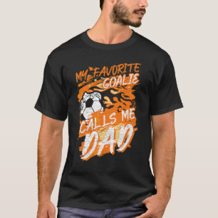 T-shirt Mon gardien préféré m'appelle Papa Football Père F