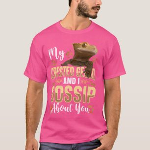 T-shirt Mon Gecko En Crête Et Moi, Je Commence À Vous Parl