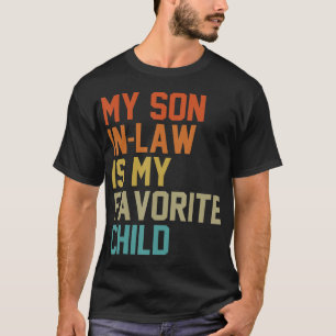 T-shirt Mon gendre est mon enfant préféré Maman Papa Fête