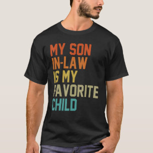 T-shirt Mon gendre est mon enfant préféré Maman Papa père