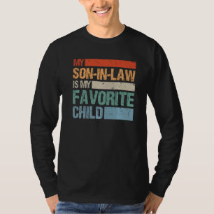 T-shirt Mon gendre est mon enfant préféré Papa Maman Vinta