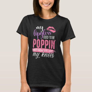T-shirt Mon Gloss Lip Était En Train De Presser