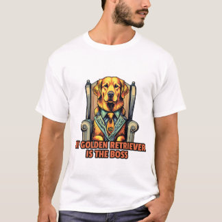 T-shirt Mon Golden Retriever est le patron pour la récupér