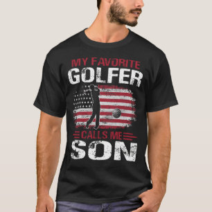 T-shirt Mon Golfeur favori m'appelle FILS