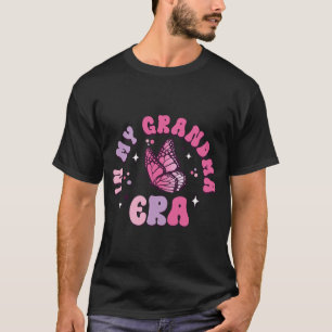 T-shirt Mon grand-mère Era drôle Papillon Super Rétro Mère