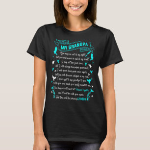 T-shirt Mon Grand-Père Est Mon Guardian Ange Poème Mémoire