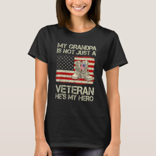 T-shirt Mon Grand-Père Pas Seulement Vétérinaire Il Est Hé