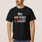 T-shirt Mon groupe sanguin c’est O+ Chouchen (Devant)