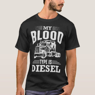 T-shirt Mon groupe sanguin est Diesel