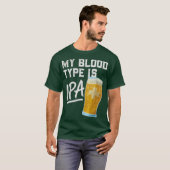 T-shirt Mon groupe sanguin est IPA (Devant entier)