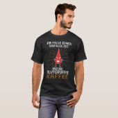 T-shirt Mon groupe sanguin est le café (Devant entier)