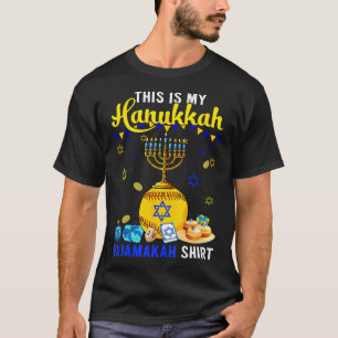 T-shirt Mon Hanoukka Pyjama Chemise Softball Joueur Juif M