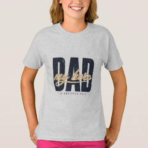 T-Shirt Mon héros de papa depuis 20XX