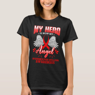 T-shirt Mon Héros Est Maintenant Mon Angel Epidermolyse Bu