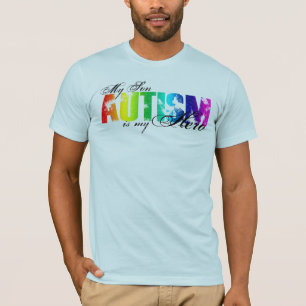 T-shirt Mon héros mon fils - autisme