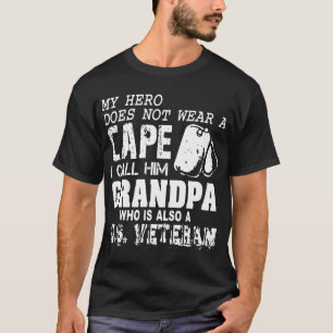 T-shirt mon héros ne porte pas de cape que je l'appelle l