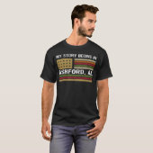 T-shirt Mon histoire commence à ASHFORD AL (Devant entier)