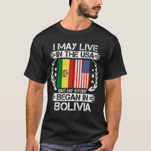 T-shirt Mon Histoire Commence En Bolivie
