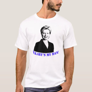 T-shirt Mon homme de Hillary !