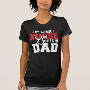 T-shirt Mon Infirmière préférée m'appelle Chemise Fêt