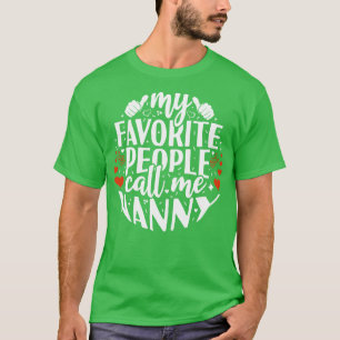 T-shirt Mon Infirmière Préférée M'Appelle Nounou
