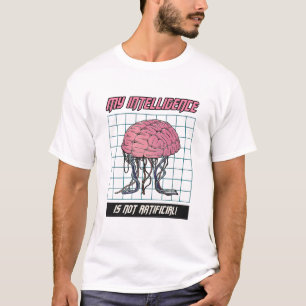 T-shirt Mon intelligence n'est pas artificielle