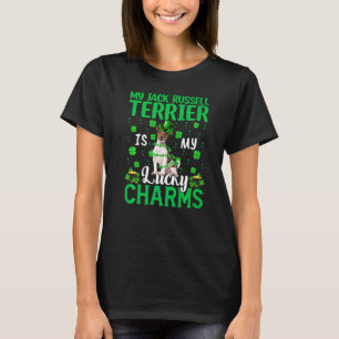 T-shirt Mon Jack Russell Terrier Est Mon Lucky Charms St P