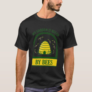 T-shirt Mon jardin est dirigé par les abeilles Mignon ruch