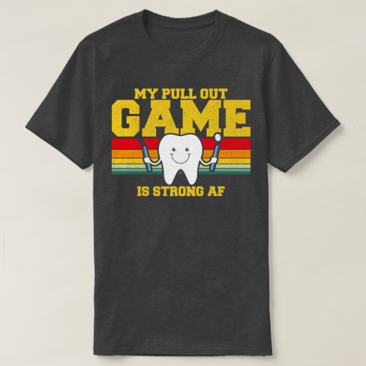 T-shirt Mon Jeu De Sortie Est Fort AF (Design devant)