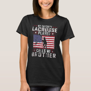 T-shirt Mon Joueur De Crosse Préféré M'Appelle Frère Fathe