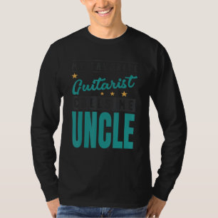 T-shirt Mon Joueur de Guitare Préféré M'appelle Oncle Gui