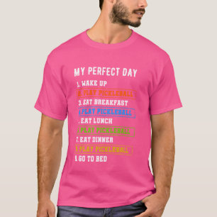 T-shirt Mon Joueur Dinker Parfait De Pickleball Day