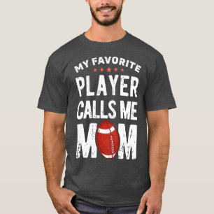 T-shirt Mon Joueur favori m'appelle maman pour les femmes 