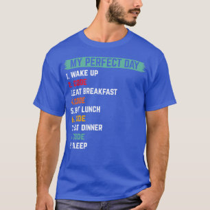 T-shirt Mon jour parfait réveil code programmation