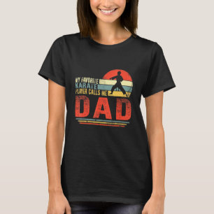 T-shirt Mon karaté préféré m'appelle Papa Fête des Pères H