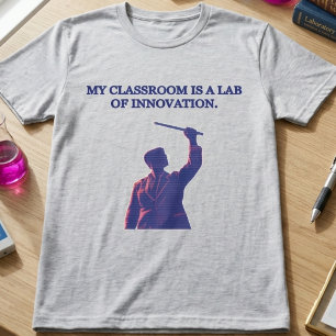T-shirt Mon laboratoire de classe d'enseignant en science