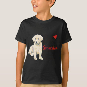 T-shirt Mon labrador retriever est plus futé