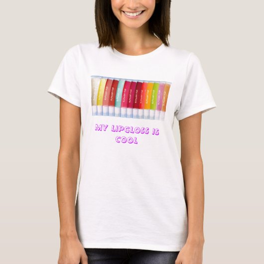 T-SHIRT MON LIPGLOSS EST FRAIS (Devant)