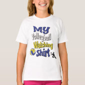 T-shirt Mon maillot de volleyball (Devant)