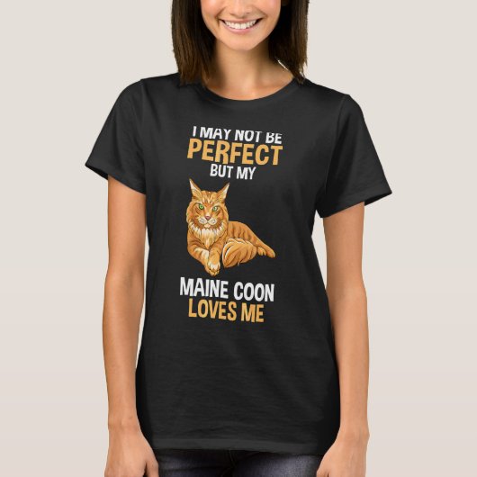 T-shirt Mon Maine Coon M'Aime (Devant)