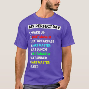 T-shirt Mon maître de fléchette de jour parfait pour le ma